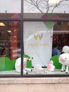 Windy Knitty is a fun neighborhood yarn shop in Chicago. 