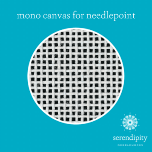 Mono Needlepoint Canvas, Belt or Strap Width - Needlepoint Joint