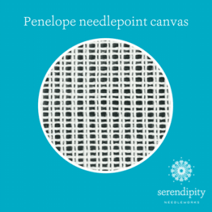 Penelope canvas, also called duo canvas, has a similar structure to mono canvas.