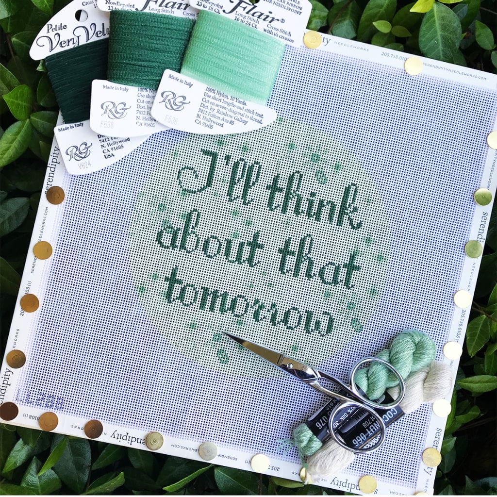 Don't you just love Scarlett O'Hara's problem solving strategy? Tee hee! ;-)