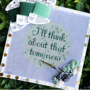 Don't you just love Scarlett O'Hara's problem solving strategy? Tee hee! ;-)