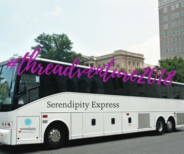 All aboard the Serendipity Express for the next stop on the Threadventure!