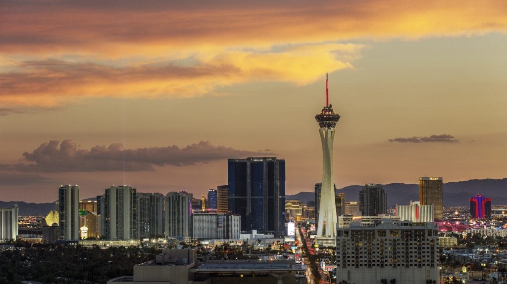 Sunset in Las Vegas