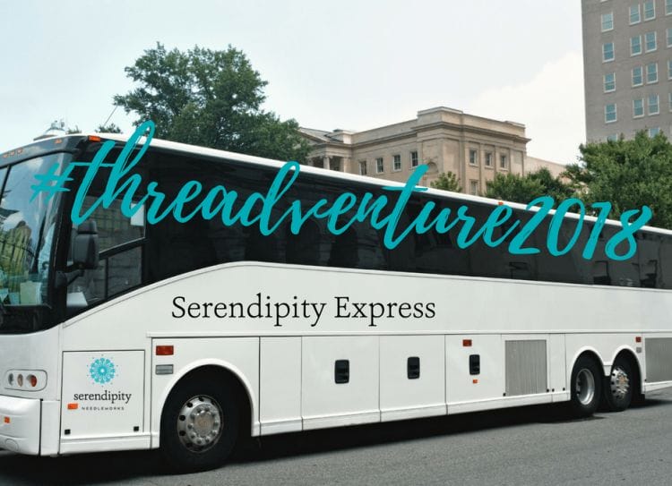 All aboard the Serendipity Express for the next stop on our Threadventure!