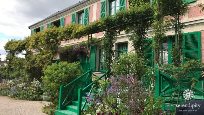 The home of Claude Monet in Giverny, France.