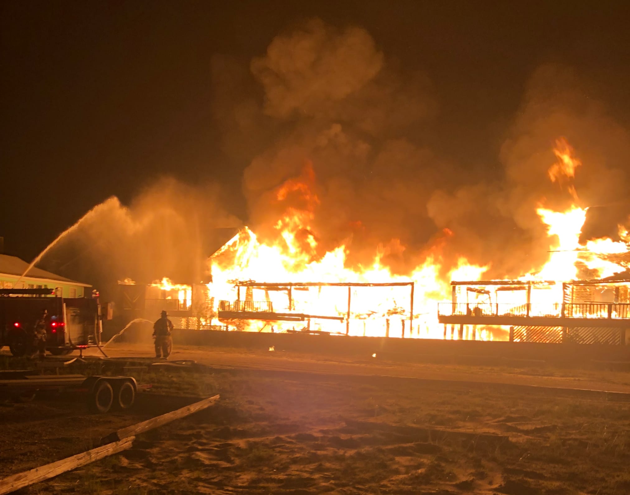 Key Harbour2 Homes on the west side of Key Harbour caught fire around 4:15 a.m. on June 19, 2019.