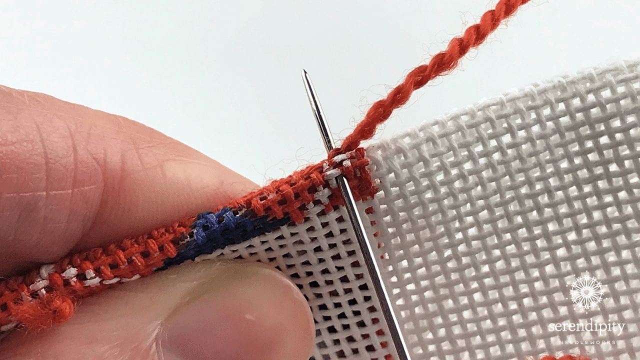 The Needlepoint Binding Stitch Serendipity Needleworks