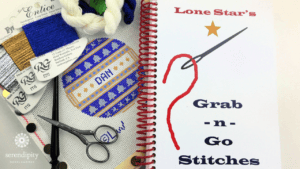 Grab-n-Go Stitches is a terrific book to add to your needlepoint library!