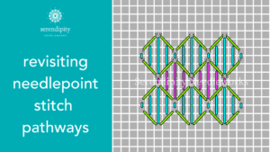 Revisiting needlepoint stitch pathways
