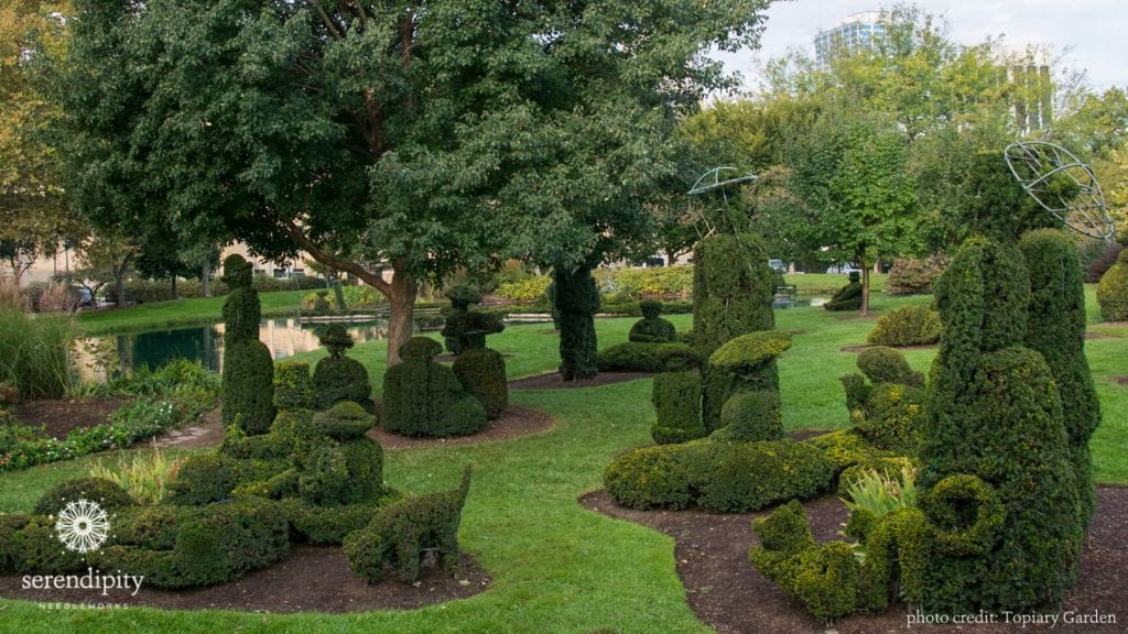 The Topiary Garden at Old Deaf School Park