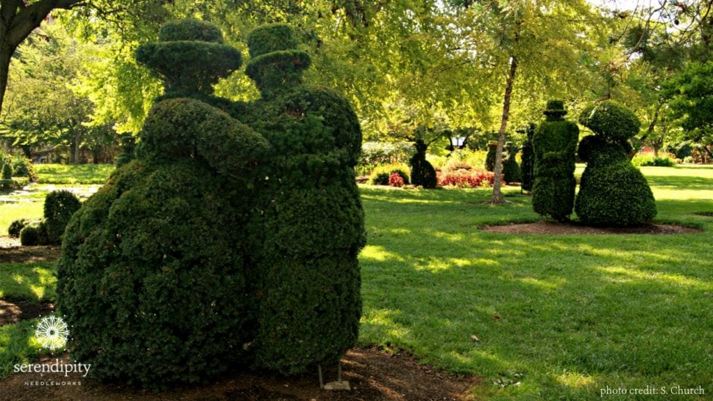 The Topiary Garden in Columbus, Ohio