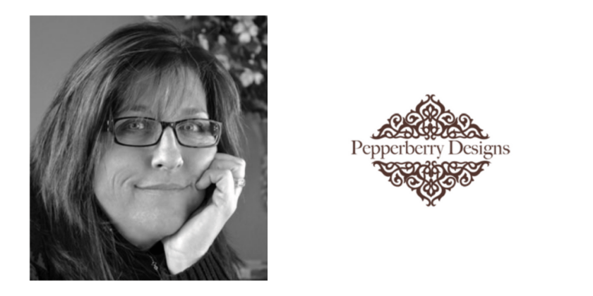 Diane Bertelson is the creative talent behind the Pepperberry Designs needlepoint canvases.