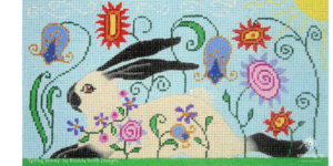 Loop stitches are a terrific way to add texture, movement, and perspective to your needlepoint projects.