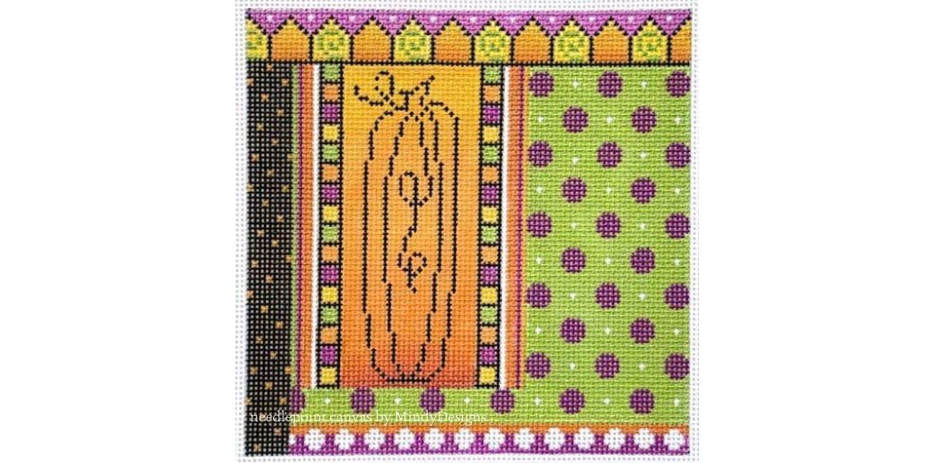 This cutie-pie pumpkin by Mindy Designs is a terrific example of a small(ish) simple design with very little shading.