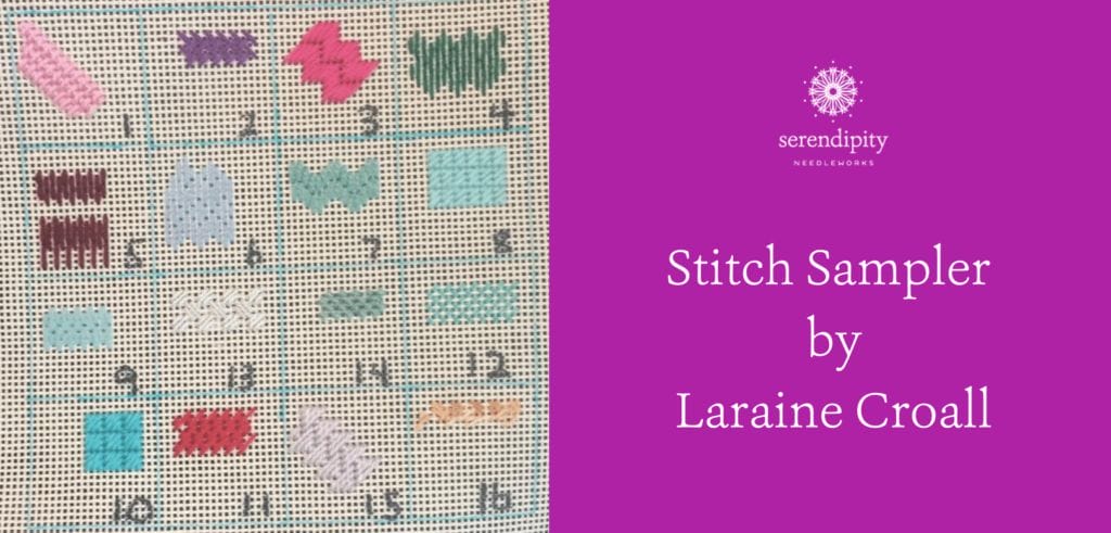 Making stitch samplers is a terrific way to get extra practice when learning new stitches. 