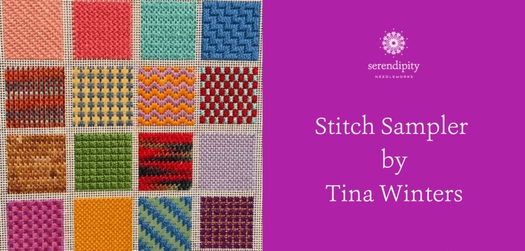 A scrapbook of stitch samplers from the 2020 Stitch Challenge...