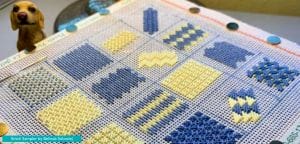 Stitch samplers are a terrific way to practice new stitches.