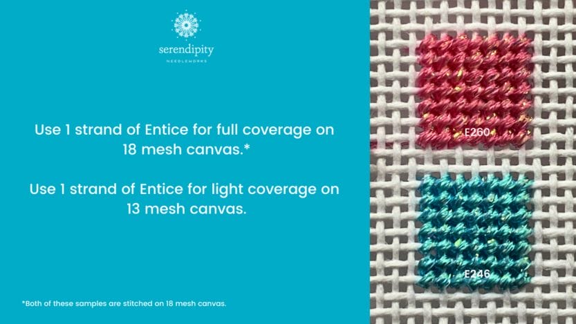 Entice: A Tempting Little Thread - Serendipity Needleworks