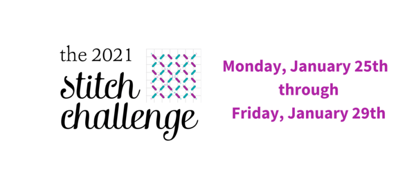 The 2021 Winter Stitch Challenge starts January 25th!