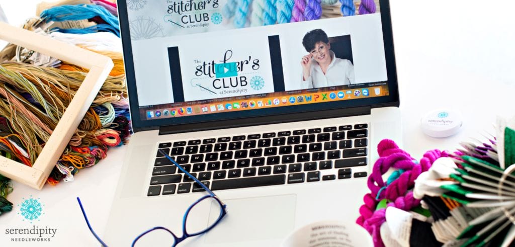 The Stitcher's Club is an online resource center for all things needlepoint.