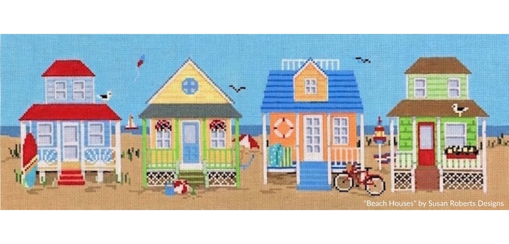 Painted canvas needlepoint is just one of the many different types of needlepoint.