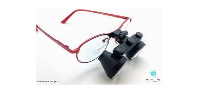 Magnifying Glasses & Lens  LED Light, Hands Free, On Telescope 