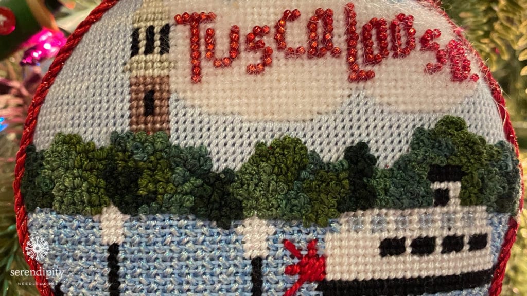 Use decorative stitches to add texture and visual interest to your needlepoint canvases.