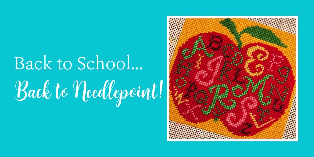 Learn the basics of needlepoint with Ellen in Needlepoint Made Easy!