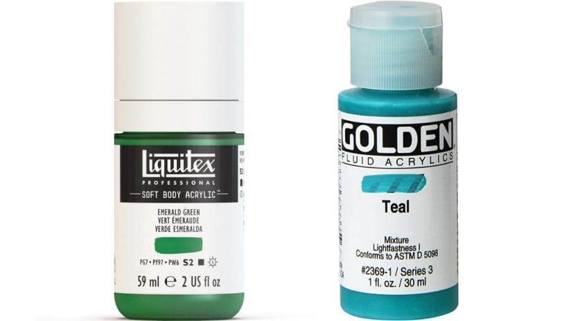 Liquitex soft body acrylics and Golden Fluid acrylics are the best options for painting needlepoint canvases.