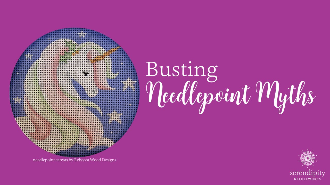Painting Needlepoint Canvases - Serendipity Needleworks
