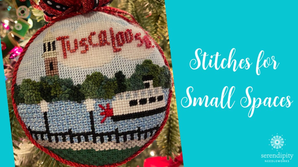 Needlepoint Stitches for Small Spaces