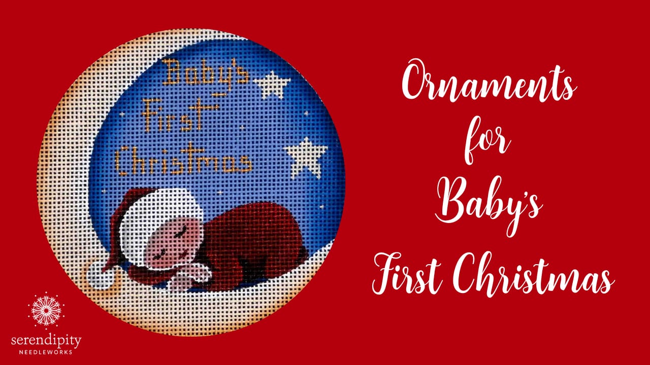 Create an heirloom - stitch an ornament for baby's first Christmas!