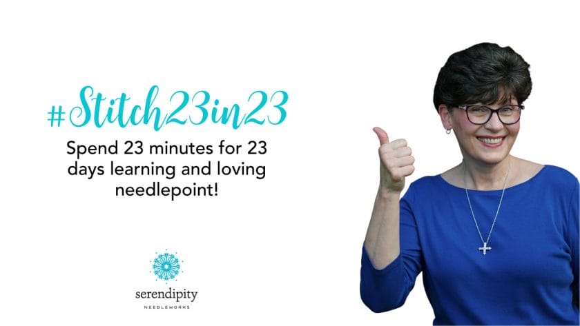 Stitch 23 in 23 with Serendipity Needleworks and ME!