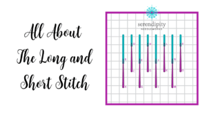 The long and short stitch creates beautifully detailed shading on your needlepoint canvases.