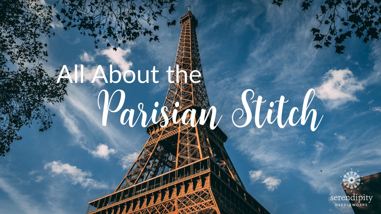 Ooh la la... the Parisian stitch is a super versatile stitch that every needlepointer should know.