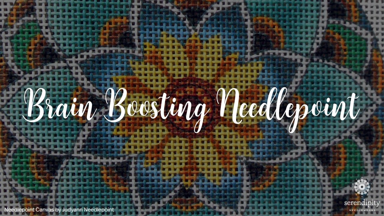 Blog Post Images_January 19, 2025 Needlepoint is good for your brain health!